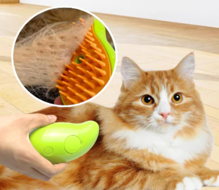 Cepillo a vapor para mascota