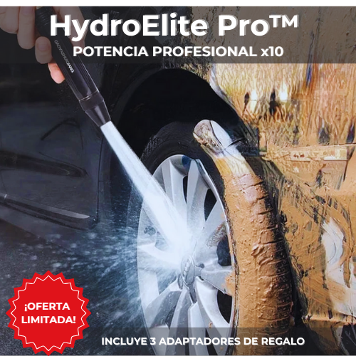 HydroElite Pro™ + 3 Adaptadores de regalo