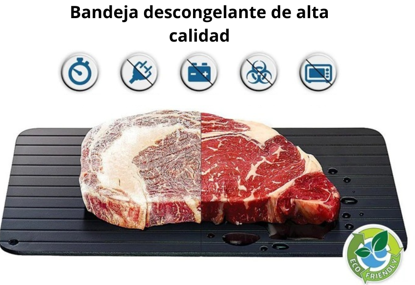 Tabla para descongelar alimentos