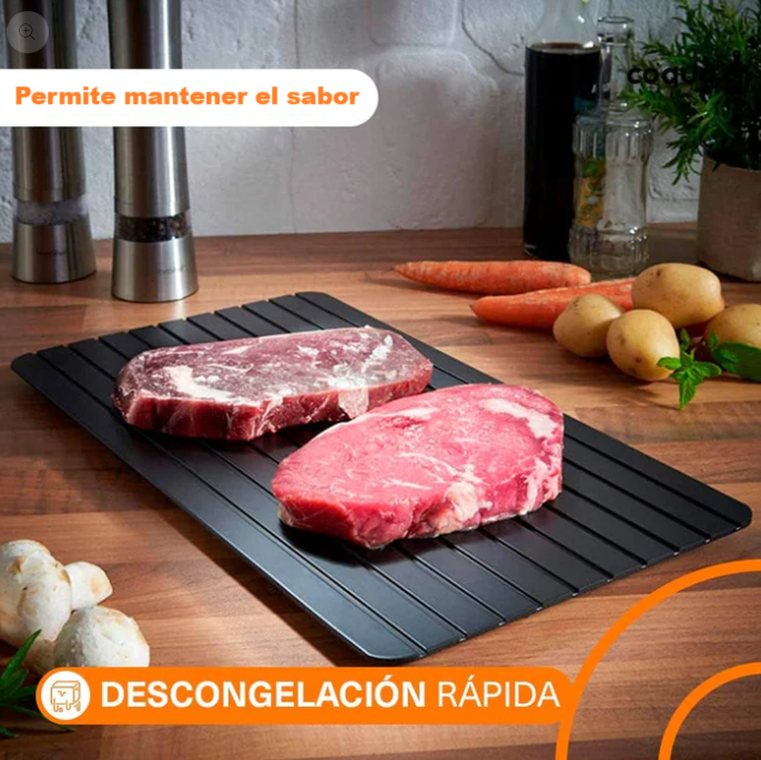 Tabla para descongelar alimentos